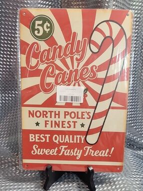 Candy Canes Sign